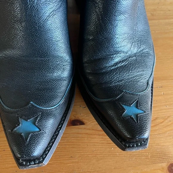 Vintage The Old Gringo black leather boots size 6 - Picture 7 of 10